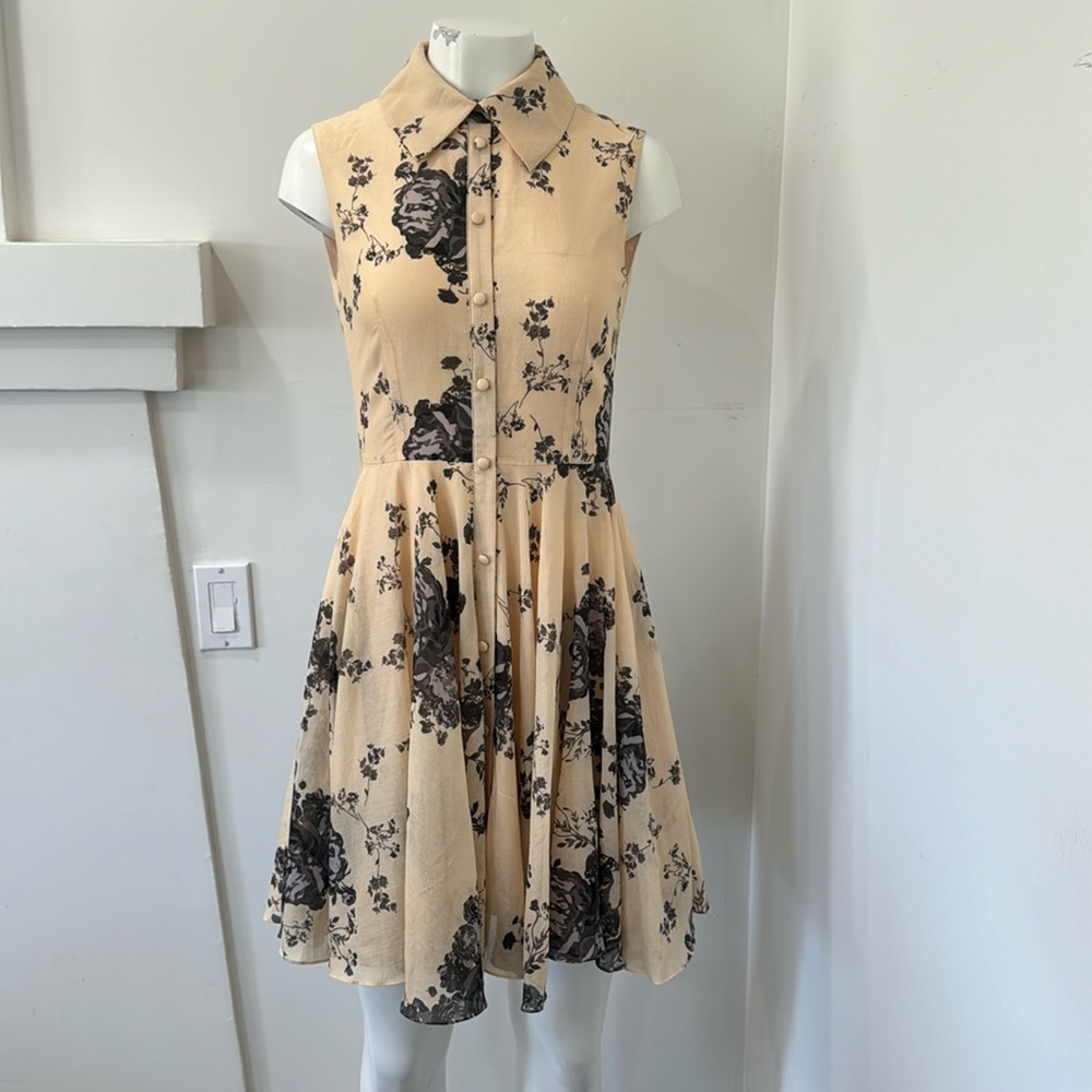 Floral mini dress